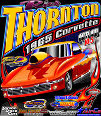 Rick Thornton Nitrous Outlaw 10.5 Drag Racing T Shirts