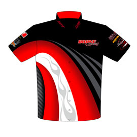 NEW!! Boone Racing Pro Modified Racing Crew / Team Shirts Front View
