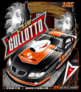 NEW!! Sam Gullotto Australian Pontiac Drag Racing T Shirts
