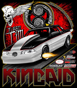 NEW !! Tim Kincaid True Ten Five Drag Racing T Shirts