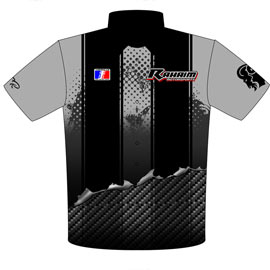 Bob Rahaim Pronounced RAM ADRL Extreme 10.5 Nitrous Camaro Crew Shirts Front View