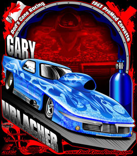 Gary Urlacher 63 Corvette Pro Mod Drag Racing T Shirts