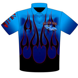 Gary Urlacher 63 Corvette Pro Mod Crew Shirts Front View