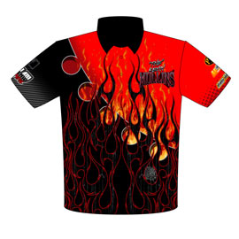 NEW!! Kevin Mullins Outlaw Drag Radial Racing Crew / Team Shirts Front View