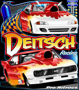 Matt Deitsch Pro Nitrous Outlaw Camaro Pro Mod Drag Racing T Shirts