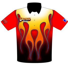 Matt Deitsch Pro Nitrous Outlaw Camaro Pro Mod Crew Shirts Front View