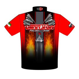 NEW!! Super Shop Outlaw 10.5 Drag Racing Team / Crew Shirts Back View