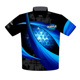 NEW!! Quayle Racing Top Dragster Drag Racing Team / Crew Shirts Front View