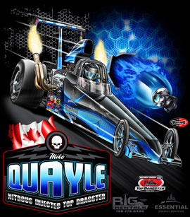 NEW!! Quayle Racing Top Dragster Drag Racing T Shirts