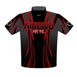 NEW !! Tim Kincaid True Ten Five Drag Racing Crew Shirts Front View