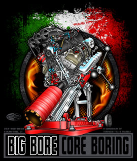 NEW!! Terenzio Brothers Core Bore BMX Racing T Shirts