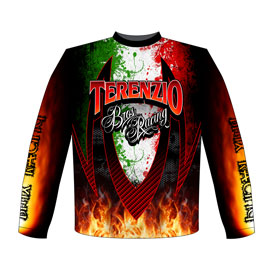 NEW!! Terenzio Brothers Core Bore BMX Racing Team / Crew Shirts Front View
