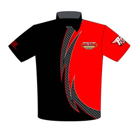 NEW!! Big Time Automotive Outlaw 10.5 Drag Racing Crew Shirts Front View