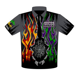 NEW!! Wiens Family Racing Alcohol Super Stock Tractor Pulling Crew Shirts Front View