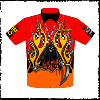 NEW!! Final Notice Top Alcohol Racing Pit / Racing Crew / Team Shirts Front View