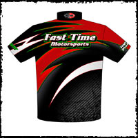 NEW!! Fast Time Motorsports Racing Team / Crew Shirts Back View