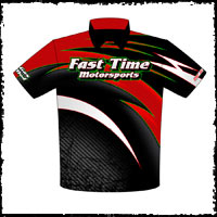 NEW!! Fast Time Motorsports Racing Team / Crew Shirts Front View