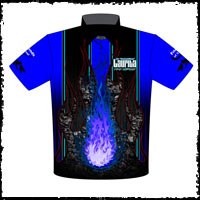 NEW!! Jim Laurita Pro Nitrous Racing Pit / Racing Crew / Team Shirts Front View