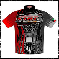 NEW!! Returning Customer Jassim Alsolaiteen KTRT Tuning Performance Super Street Drag Racing Crew Shirts Back View