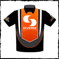 Sam Gullotto Australian Pontiac Drag Racing Team / Crew Shirts Front View