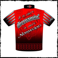 NEW!! Screaming Norwiegen Pulling Team / Crew Shirts Back View