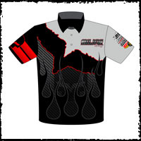 NEW!! Paul Major Drag Radial Racing Pit / Racing Crew / Team Shirts Front View