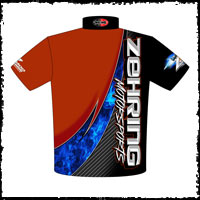 NEW !! Zehring Motorsports Racing Team / Crew Shirts Back View