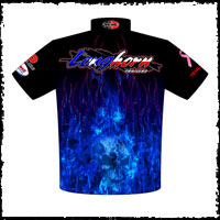 NEW!! Longhorn Motorsports Racing Pit / Racing Crew / Team Shirts Back View