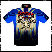 NEW!! Tony Sandman Williams Pro Modified Camaro Racing Pit / Racing Crew / Team Shirts Back View