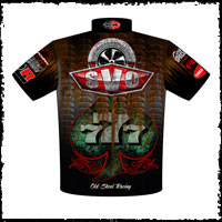 NEW !! Team SVO Old School Racing / Crew Shirts Back View