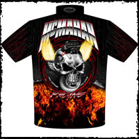 Art McMahan Pro Extreme Drag Racing Team / Crew Shirts Back View