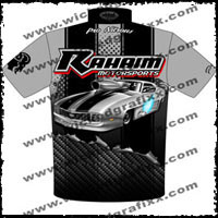 Bob Rahaim Pronounced RAM ADRL Extreme 10.5 Nitrous Camaro Drag Racing Team / Crew Shirt Back View