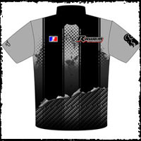 Bob Rahaim Pronounced RAM ADRL Extreme 10.5 Nitrous Camaro Drag Racing Team / Crew Shirts Front View