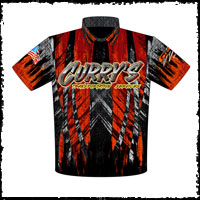 NEW!! Chris Duncan Race Cars Crew Shirts Front View