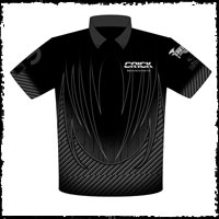 Crick Motorsports ADRL Top Sportsman Drag Racing Team / Crew Shirts Front View