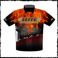 NEW!! Elite Performance Racing Pit Crew / Team Shirts Front View