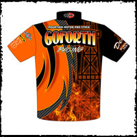 NEW!! Goforth Racing Pit / Racing Crew / Team Shirts Back View
