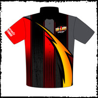 NEW!! Tom And Jerry Drag Racing Crew / Team Shirts Front View