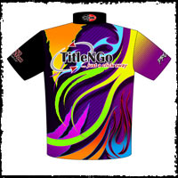 NEW!! Jarrod Kissinger Drag Racing Crew Shirts Back View