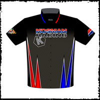 NEW!! Kosman Chassis Builders Business Pit / Crew Shirts Front View