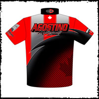 NEW!! Nick Agostino Outlaw 10.5 Camaro Racing Pit / Racing Crew / Team Shirts Back View