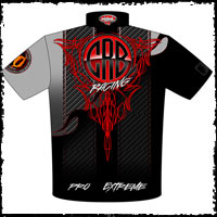 Randy Bryan ADRL Pro Extreme Drag Racing Team / Crew Shirts Back View