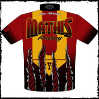 R Mathis Pro Nitrous Team / Crew Shirts Back View