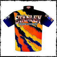 NEW!! Stanley Motorsports Racing Crew Shirts Back View