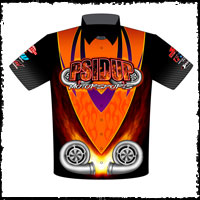 NEW!! PSIDUP Motorsports Drag Racing Team Crew / Team Shirts Front View