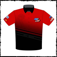 NEW!! Fast Lane GT500 Drag Racing Crew / Team Shirts Front View