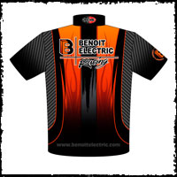 NEW!! Benoit Racing Camaro Pro Mod Team / Crew Shirts Back View