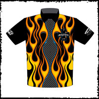 NEW!! Wicked Quick N/FC Drag Racing Team Crew / Team Shirts Front View