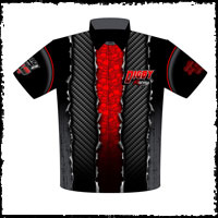 NEW!! Jason Digby Dodge Dart Drag Radial Racing Team Crew / Team Shirts Front View