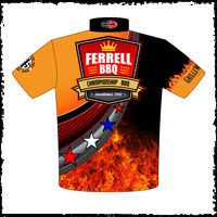NEW!! Ferrell Championship BBQ Team / Crew Shirts Back View